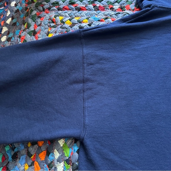 Walt Disney World Mickey Mouse Hoodie Navy Blue Sweatshirt Unisex Size Large - Picture 10 of 15